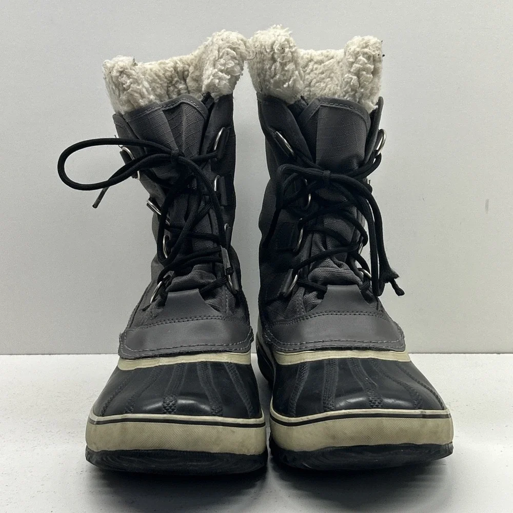 Sorel Men's Size 10 NL1495 Winter Carnival Waterproof Snow Boots Fur Lined